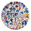 60 Cute Sonic the Hedgehog Graffiti Waterproof Stickers - Anime Speed Racer Theme