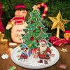 Christmas Diamond Art Table Decor Desktop Diamond Painting Ornament Kits Art Kits For Xmas Tree & Claus Table Office Home Decora