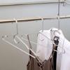 Dulton Aluminum Set of Beautiful Shape in Your Clothes Height Width Thickness Hangers, 3, Hand, Lightweight, Hotel-Like Hangers, 21.8cm, 41.2cm, 1cm,