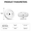 Tuya Zigbee Water Sensor Flood Leak Detector Overflow Alarm for Kitchen Bathroom App Remote Monitoring work with Alexa Google