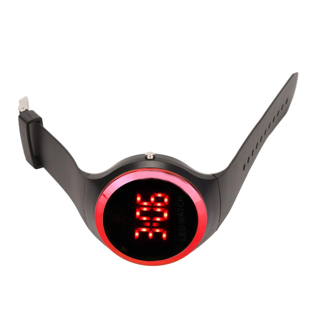 Barn Digital Klocka Student Trendig Röd LED Utomhus Sportklocka Födelsedagspresent för Dagligt