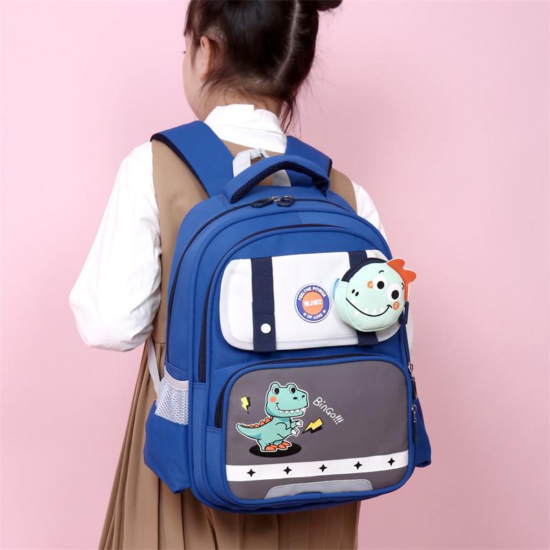 Stylish Cartoon Animal School Backpack For Kids With Extra Lightweight Comfort
