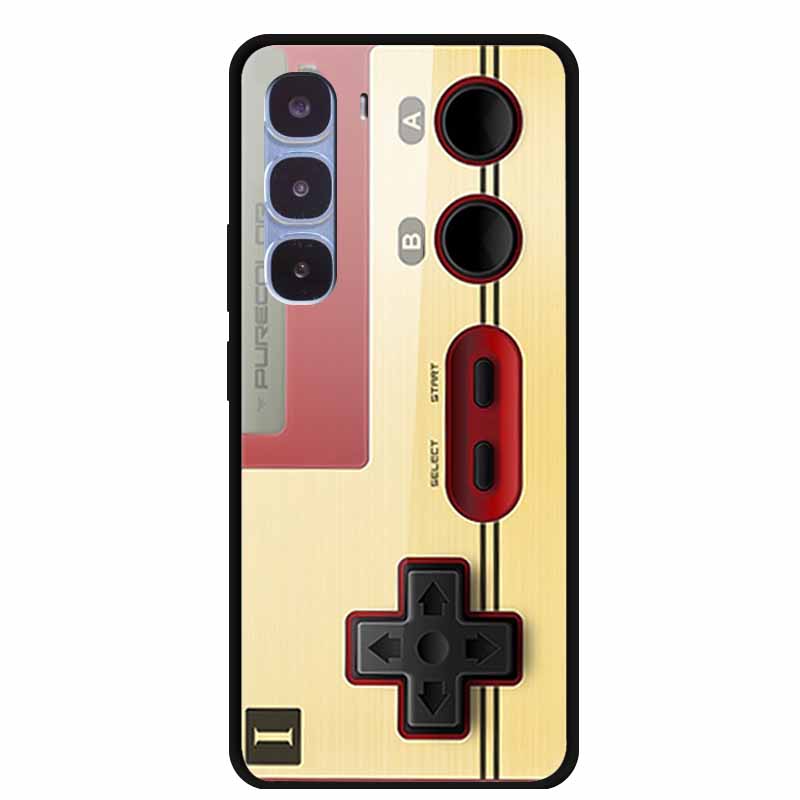 

Роскошный Чехол для Infinix Hot 60 Pro X6885 Закаленное Стекло Чехол для Телефона Infinix Hot 60 Pro Модный Животный Защитный Funda - Infinix Hot 60 Pro