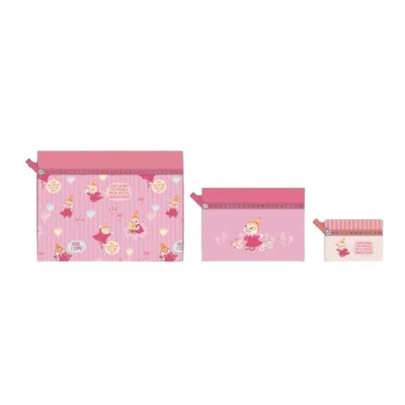 

Moomin Triple Pouch Speech Bubble Little My