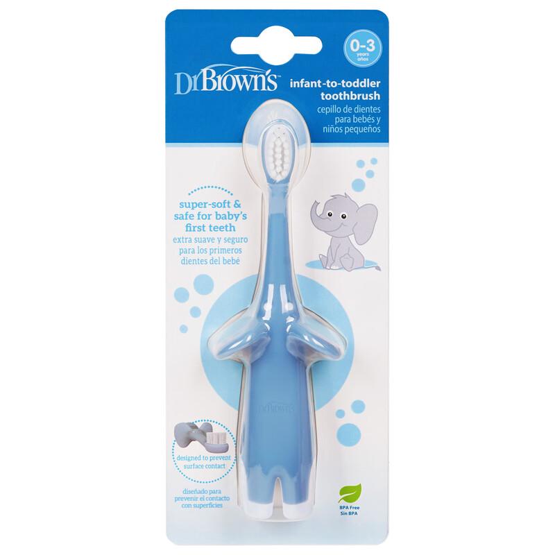 DR. Brown's Kleinkind-Übungzahnbürste