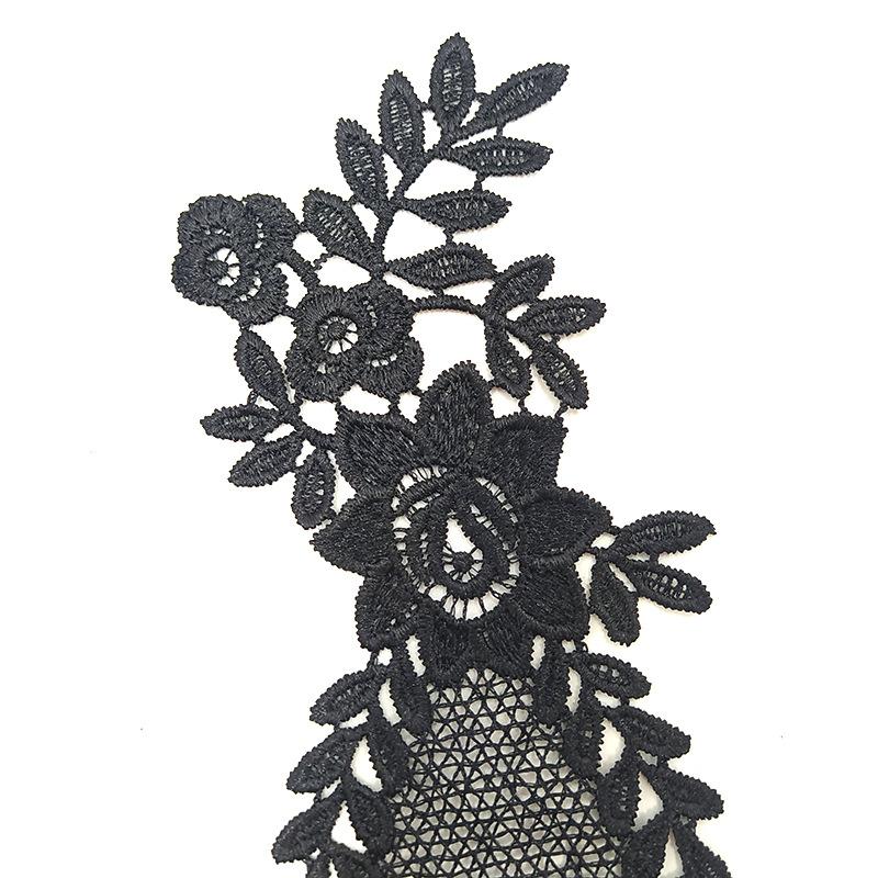 Water-soluble lace flower three-dimensional hollow embroidery collar DIY lace accessories embroidered flowers
