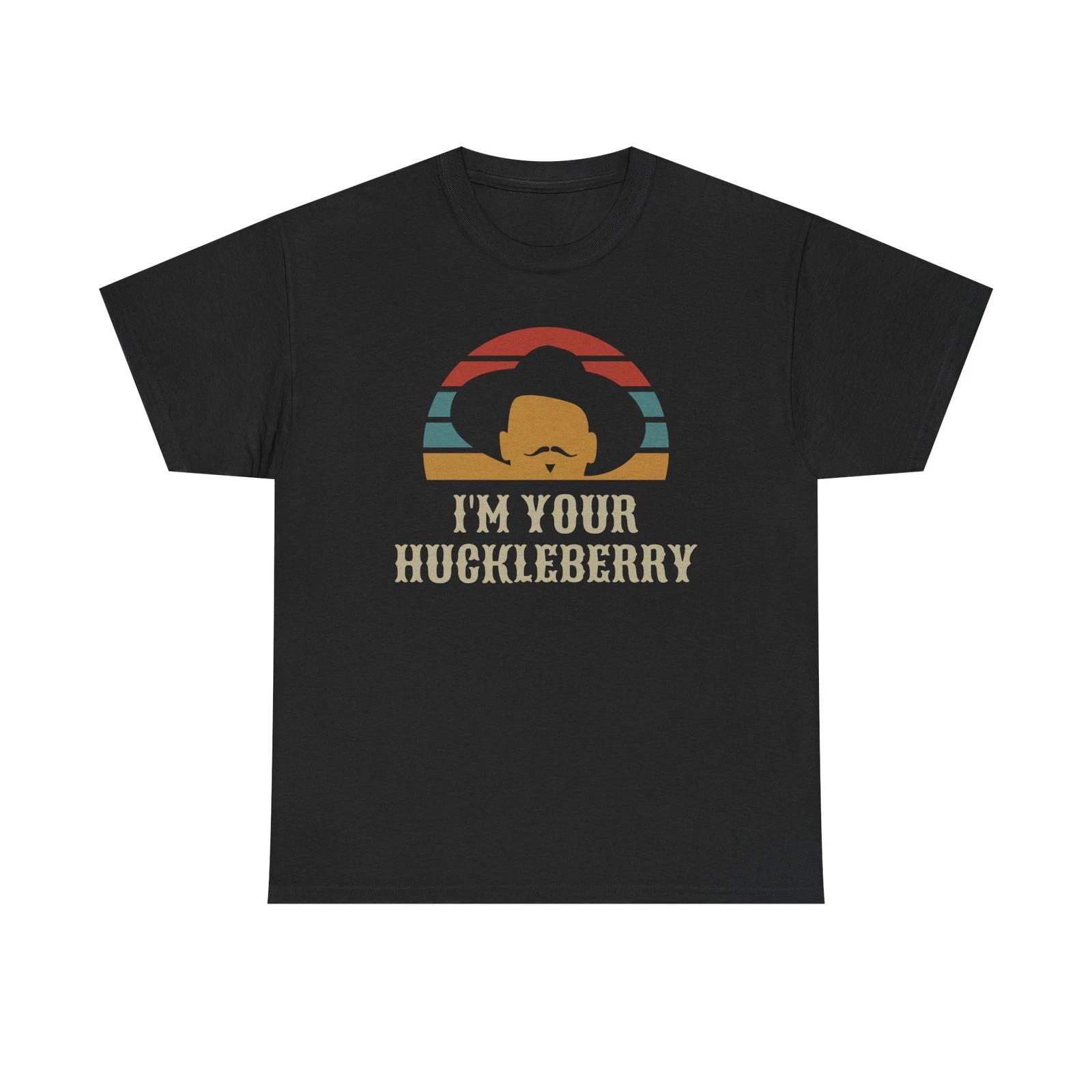 I m Your Huckleberry Vintage Retro T-Shirt 2XL