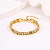 Titanium Steel  High-end Sense, Multi-color Light Luxury Zircon  Does Not Fade, High-value Color Diamond-encrusted  for Girls