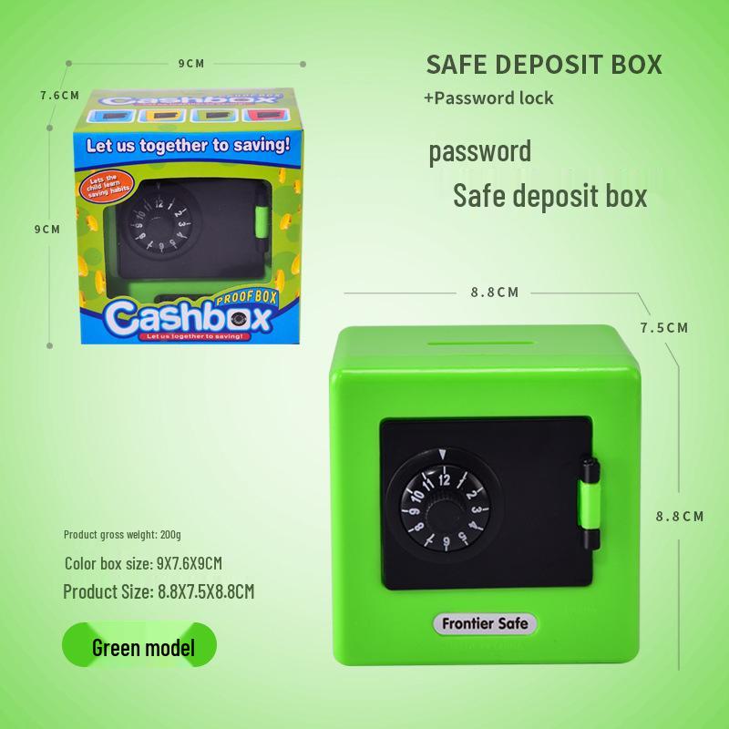 Children's Mechanical Piggy Bank Mini Safe - Money-Saving Toy Gift