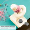 Small Yarn Winding Machine Practical Wool Winder Holder Portable Hand Operated Lightweight Low-noise for Household Supplies