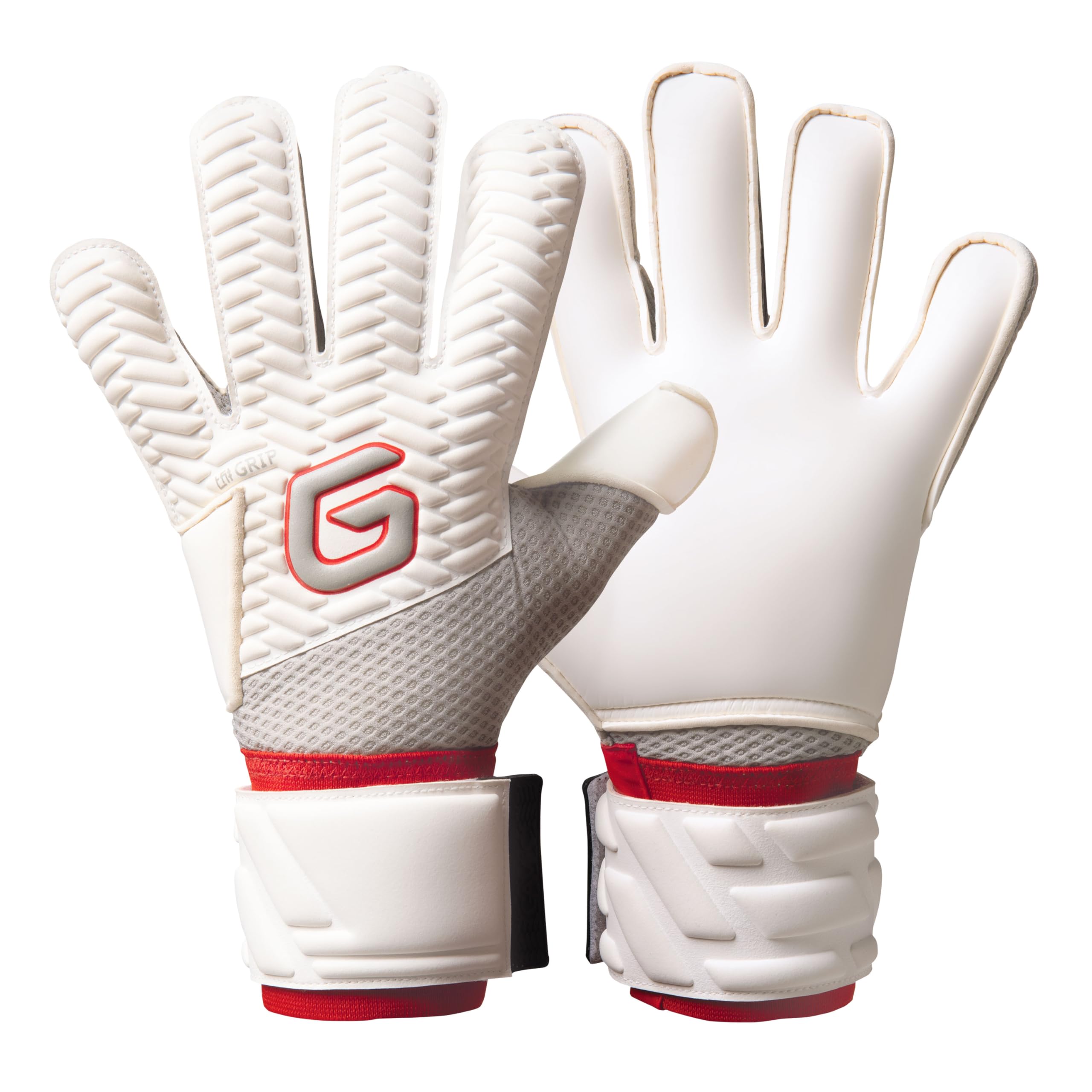 

Mathieu Flat Pro Glove 7 GC3018 White/Red