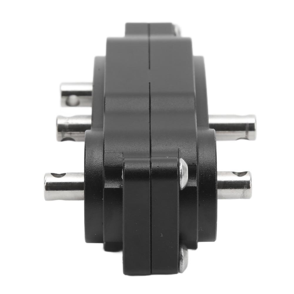 Compact 2 Speed Gearbox Metal Transfer Case for SCX10 1/10 RC Crawler Car For Climbing Car