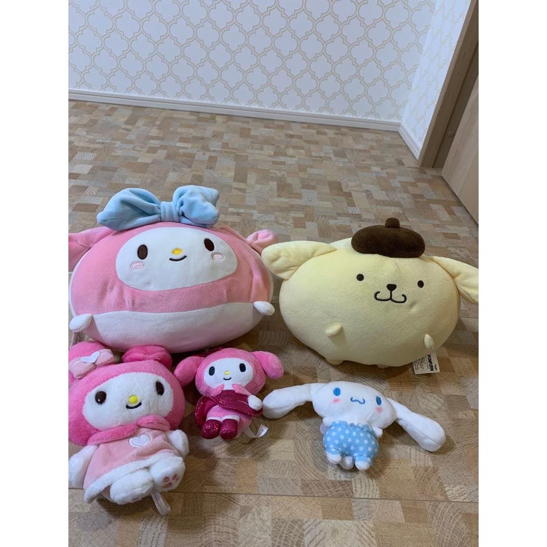 Sanrio Characters stuffed toys 5 bodies sold in bulk