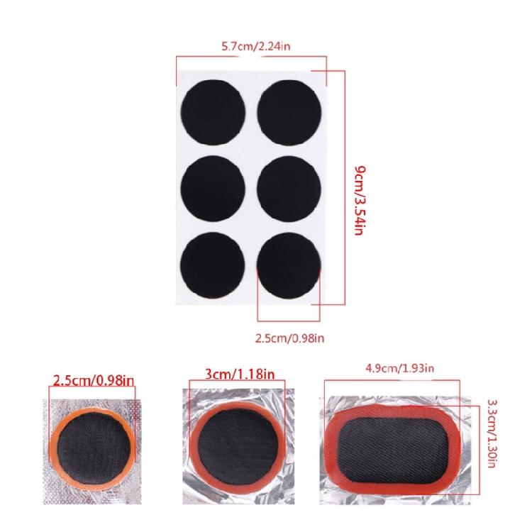 Bicycles Flat Tire Repair Kits Bicycles Inner Tubes Tire Tool Bike Tire Repair Kits Glueless Patchs Puncture Patches Kits