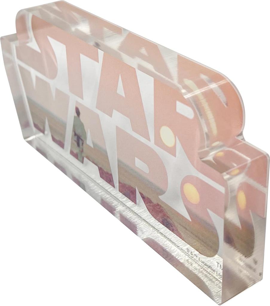 STAR WARS SAGA Logo Acrylic Block IG4489