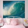 Blue Ocean Wave Hanging Bohemian Tapestry Japanese Wall Tapestry Anime Kawaii Room Decor