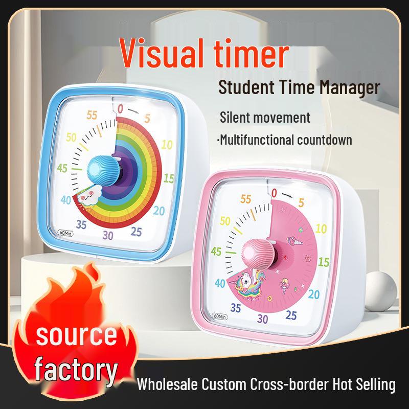 Kids' Visual Multifunction Electronic Timer for School Tasks