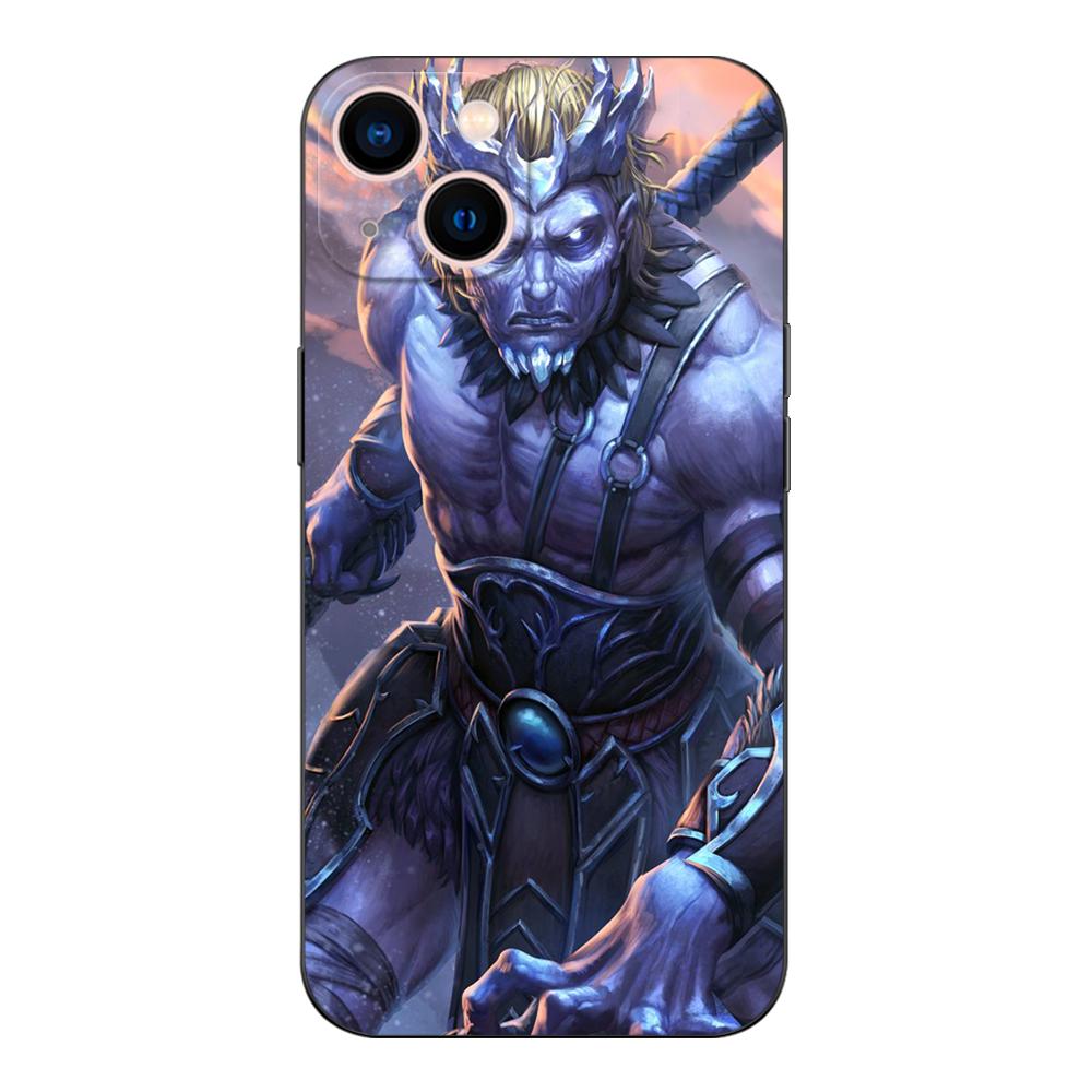 Black Tpu Case for Iphone 5 5s Se 2020 6 6s 7 8 Plus X 10 XR XS 11 12 13 Mini Pro MAX Back Cover SMITES GameS
