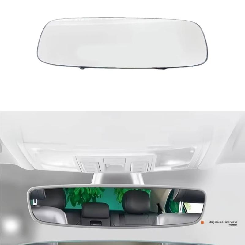 Easy Installation Full View Rearview Mirror with Wide View for Child Monitoring and Enhanced Driving Visibility