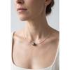 Collier - PEARLS &amp; COLORS - Pearls &amp; Colors - Perle d'eau douce 10-11 mm - Perle noire - Argent 925