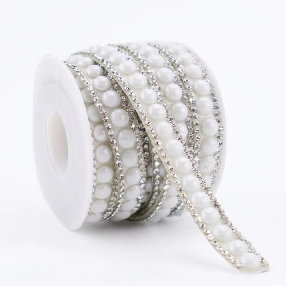 3 ярда цветная самоклеящаяся хрустальная лента блестящая гибкая лента со стразами 3 мм/6 мм DIY украшение стеклянная отделка стразами