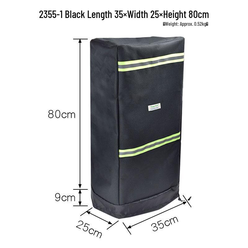 

2355 Outdoor Wall-Mounted Charging Pile Dustproof & Rainproof Cover 35x25x80cm Black чёрный