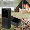 4 X 26650 Battery Holder Base Box Plastic Shells Box with LED Display 5V / 2.1A USB Output 5V / 2.1A Type-C Input