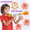 Interactive Parent-Child Airsoft Gun Toy Soft Bullet Shooting Duck Rex Ball Lion Design Elastic Gun Children Educational Game