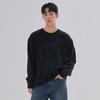 JAMBANGEE Unisex) Circular Star Artwork Boss Terry Sweatshirt_Dn3Wts599-Bk