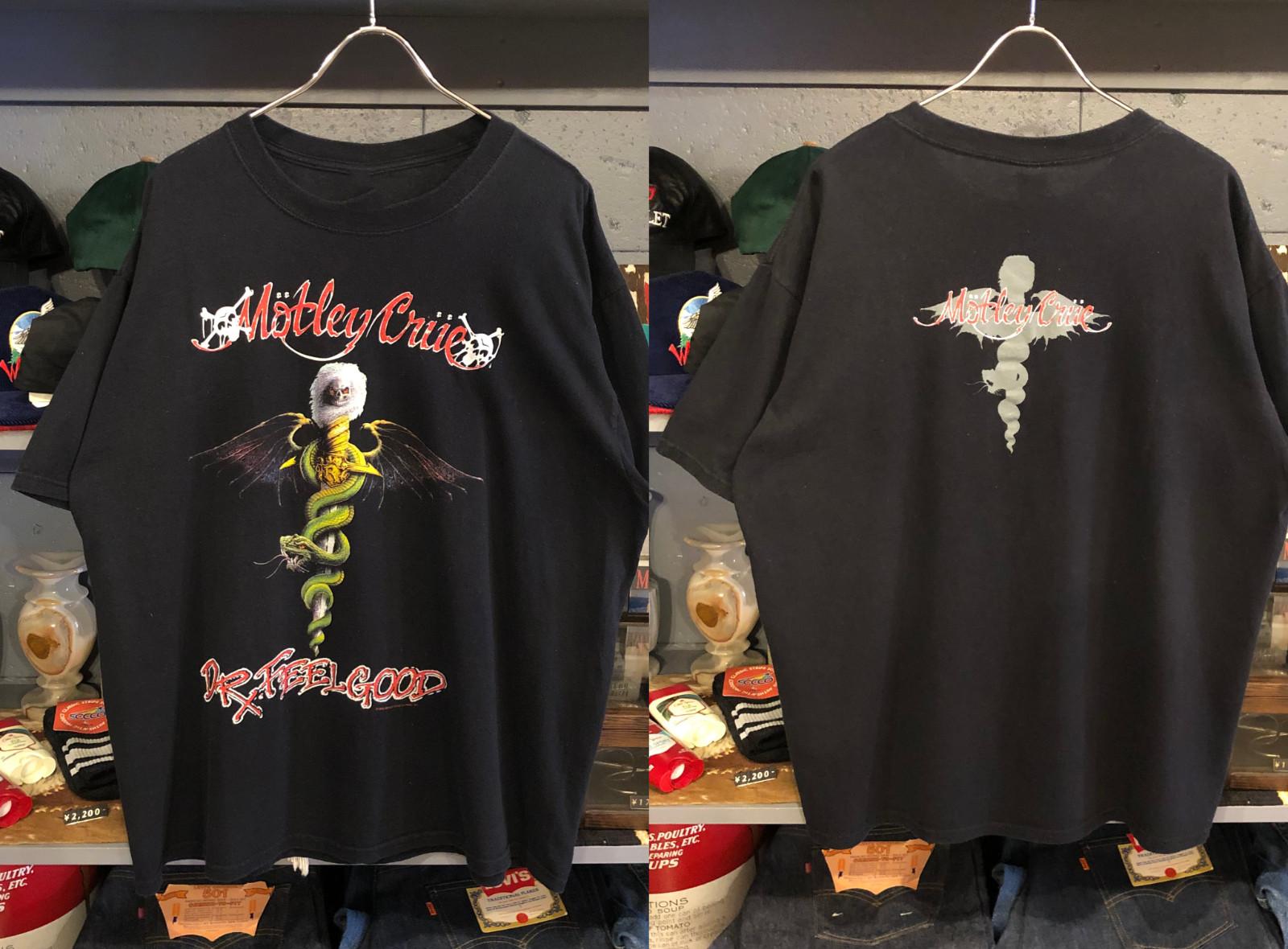 Vintage Styles 00s Motley Crue T-Shirt Black Unisex Shirt XXXL