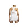New Nike Court Dri-Fit Slam Women's Sleeveless Tennis Dress White DV3040-100
