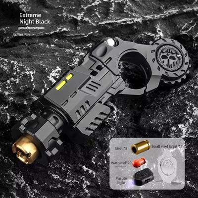 Metal Multi-Playability Ratchet Flip Antistress Toy For Gun Ejection Shell Stress Relief Fidget Spinner Fidgeting Toys Funny