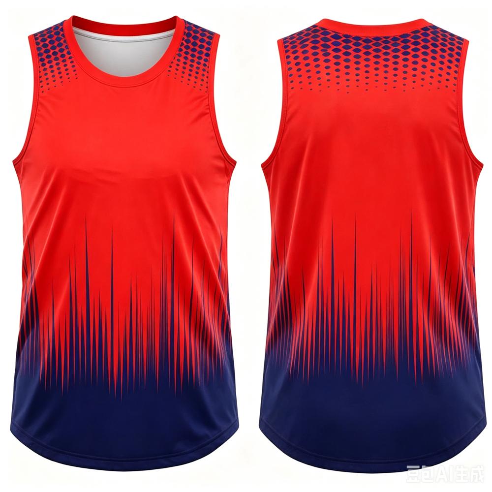 Fashion Gradient Print Men's Sports Vest Summer Quick Dry Breathable Tennis Training Tank Tops Casual Sleeveless Shirt Gym Tees