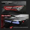RGB LED Taillight Assembly for 18-23 Camry: Includes Daytime Running, Brake, and Turn Signal Lights