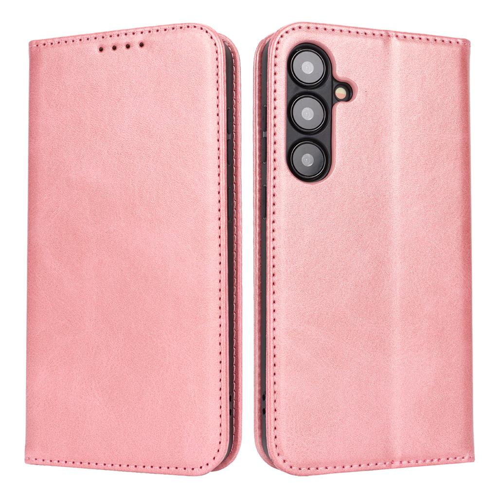 For Samsung Galaxy S24 Wallet Leather Case Magnetic Closing Phone Cover