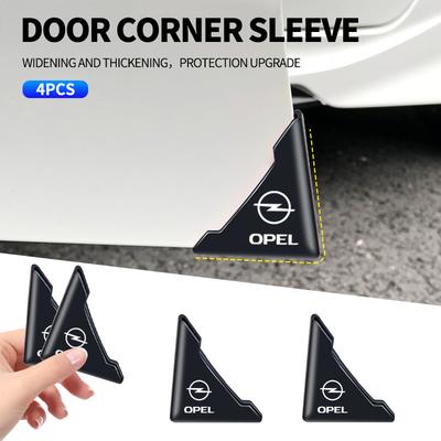 2pc Car Door Corner Protective Cover Door Scratch Protector For Insignia Astra Antara Meriva Zafira H G Corsa B Car Styling