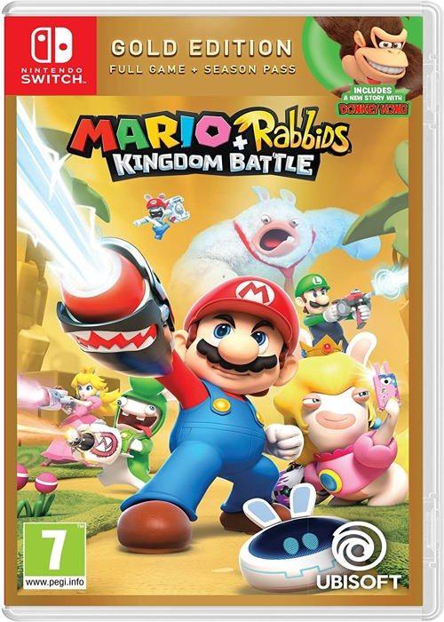 Video Game - Ubisoft - Mario + Rabbids Kingdom Battle Gold Ed. - 1-2 Players - Nintendo Switch - PEGI 7+