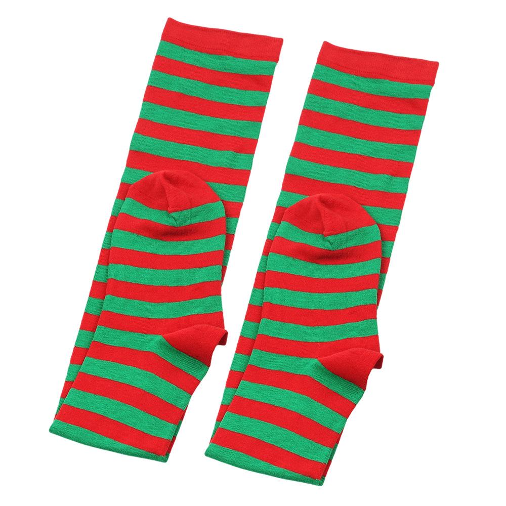 Plus Large Size Stockings Womens Long Over Above Knee Socks Striped Thigh High Ladies Black White Cosplay Lolita Harajuku Y2K