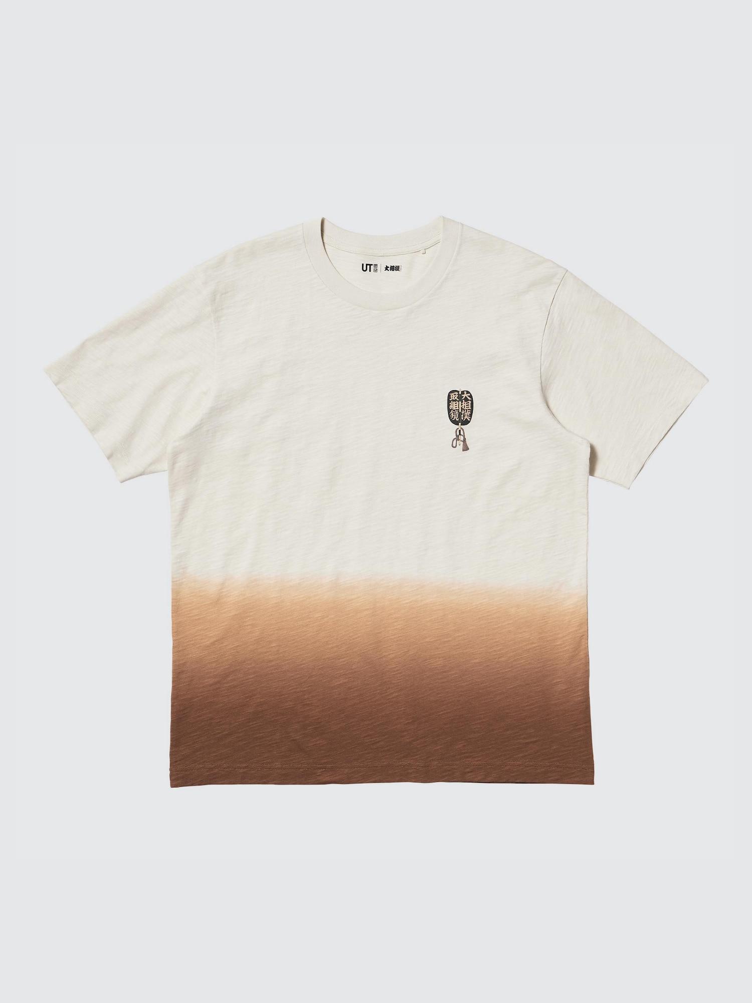 

Uniqlo Япония Японский узор Sumo Ut 30 NATURAL/4XL