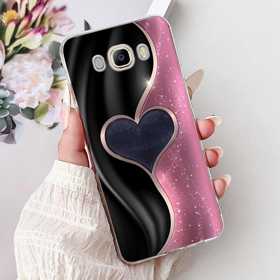 For Samsung Galaxy J5 2016 Case SM-J510F New Luxury Painted Cover Soft Silicone Phone Case For Samsung J3 J5 J7 2016 Fundas Capa