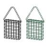 Suet Cage Bird Feeder Outdoor Garden Iron Cages Outside Hanging Suet Feeder
