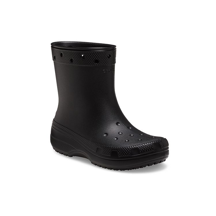 Crocs Flat Short Boots Unisex Boots Black 208363-001