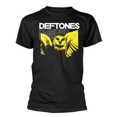 Deftones Adrenaline Schreiende Katze Schwarz Bedrucktes Grafik-T-Shirt