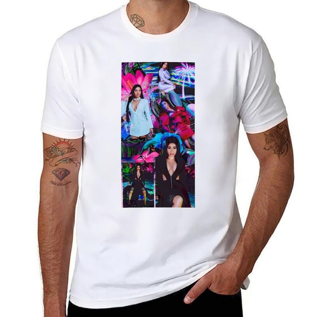 Cardi B Collage Tshirt Simple Print Design Tshirt