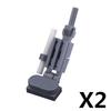 DIY City Decoration Home Building Block Accessories Bed TV Sofa Refrigerator Dining Table Sweeper Phone Brick Gift Toy Kids J078