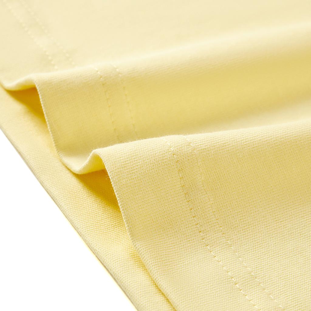 Adidas Comfortable Fashion Round Neck Pullover Short Sleeve T-Shirt Men Tops Yellow JL9651