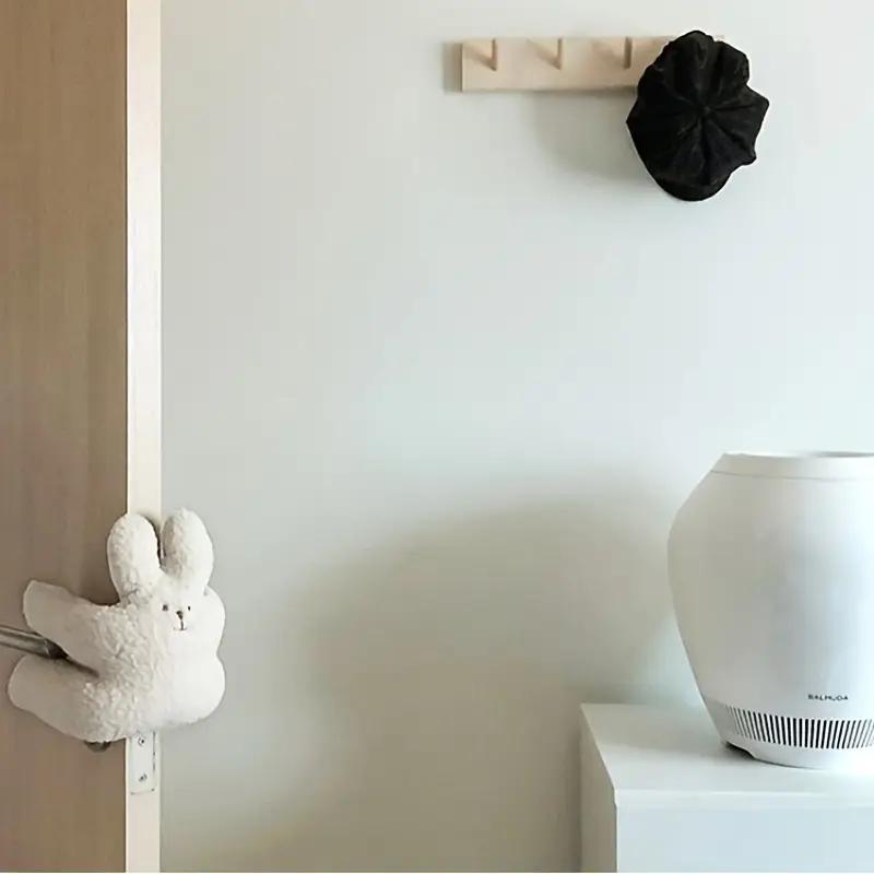 Little Rabbit and Bear Lambskin Soothing Toys Children's Anti-pinch Door Stop Baby Door Decoration Door Hanging