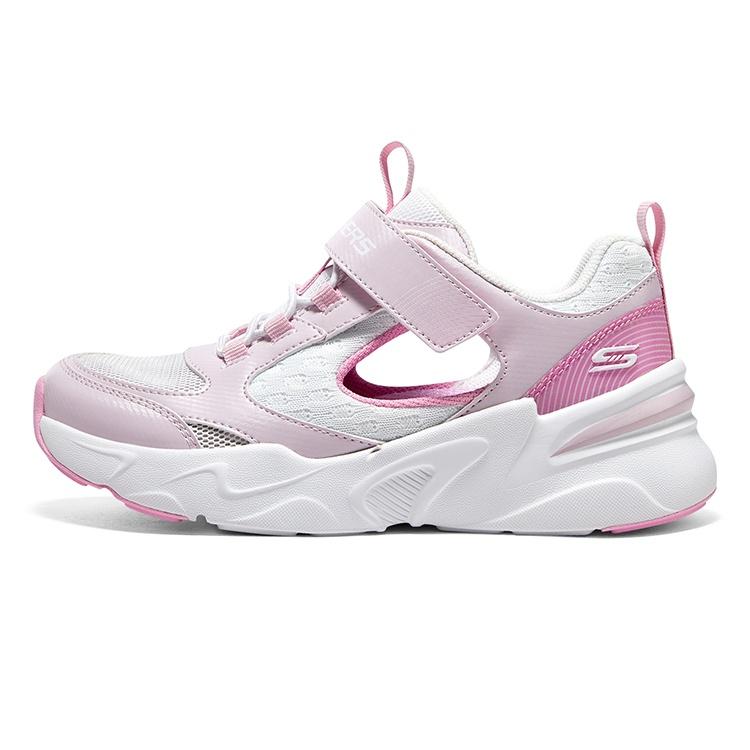 (GS) Skechers D lites Sneakers Pink White Kids 319025L-PKW EU 32