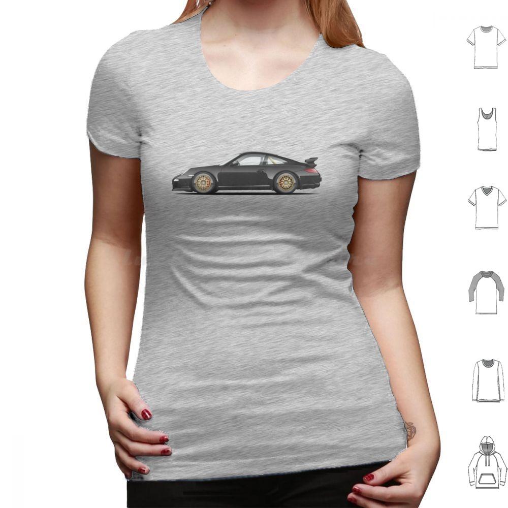Gthree T Shirt Cotton Men Women DIY Print 997 V8 V10 V12 English Germany Japan Motor Automotive Vector Car Cars Car Art Yellow