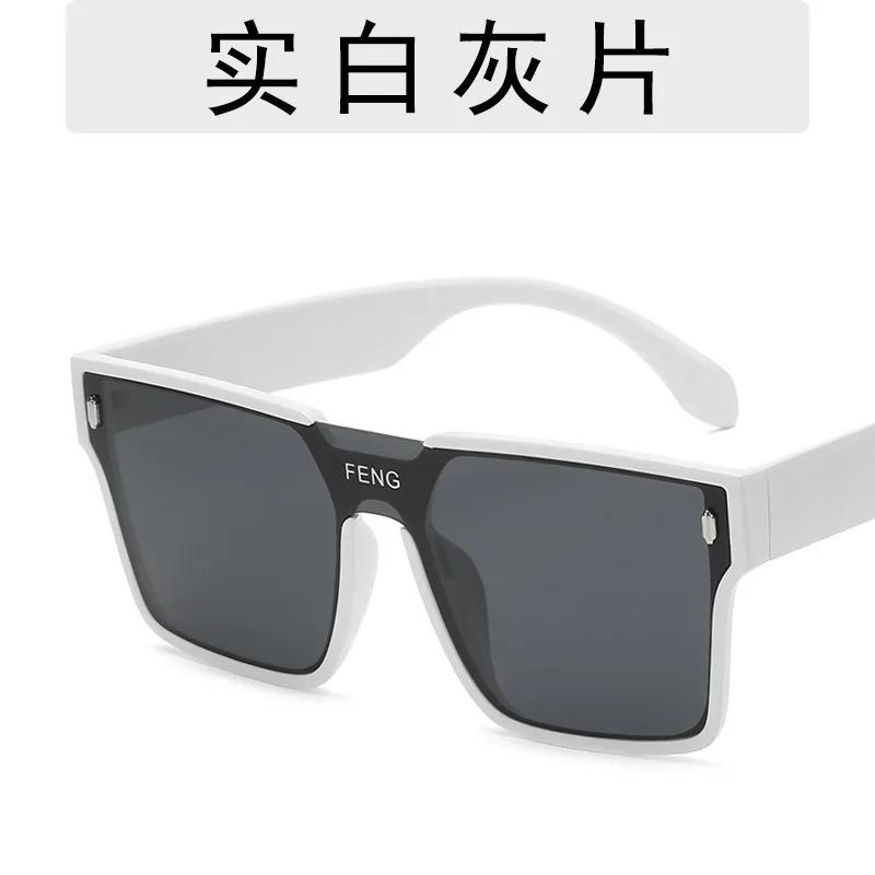 New Oversized Rectangle Sunglasses Women'S Fashion Square Sun Glasses Men'S Classic Vintage Eyewear Shades Uv400 Glasses